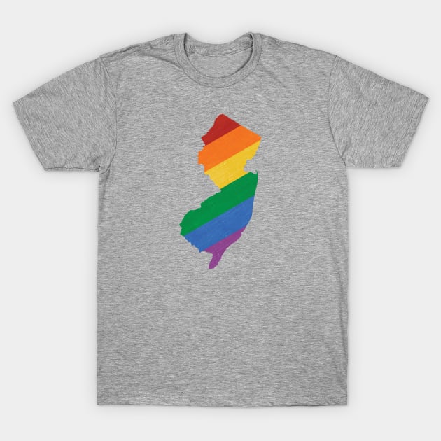 New Jersey Pride T-Shirt by juniperandspruce